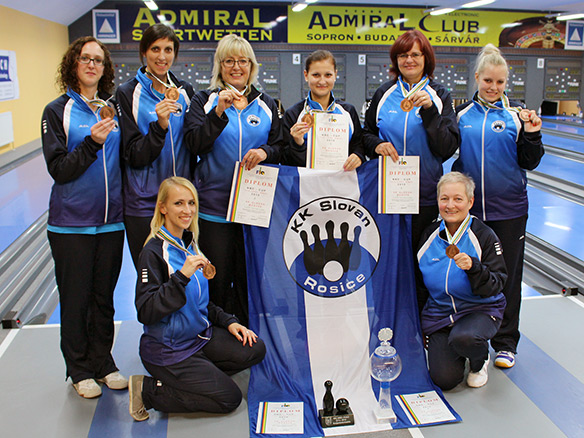 Ženy KK Slovan Rosice skončily třetí na mezinárodním Poháru NBC